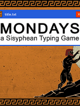 星期一:一个西西弗式的打字游戏 免安装绿色版
